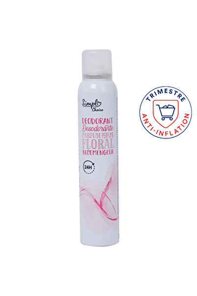 Simpl Deodorant cu parfum floral 200ml
