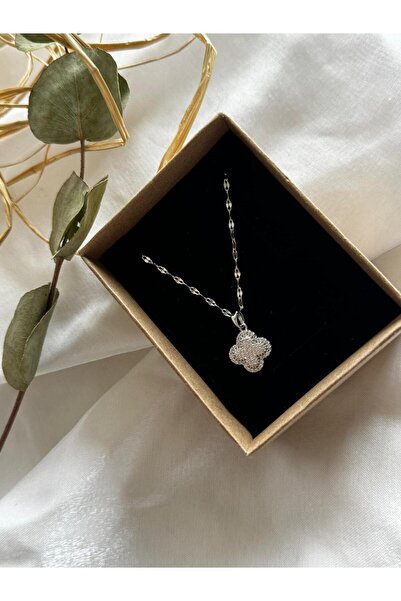 landofwomen TREND YONCA ÇELİK KOLYE