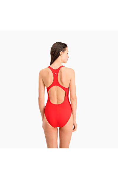 LİCENCE Womens Swim Racerback Swimsuit - Red