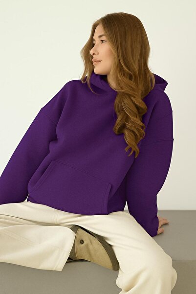 BENROMA UNİSEX KAPÜŞONLU SWEAT