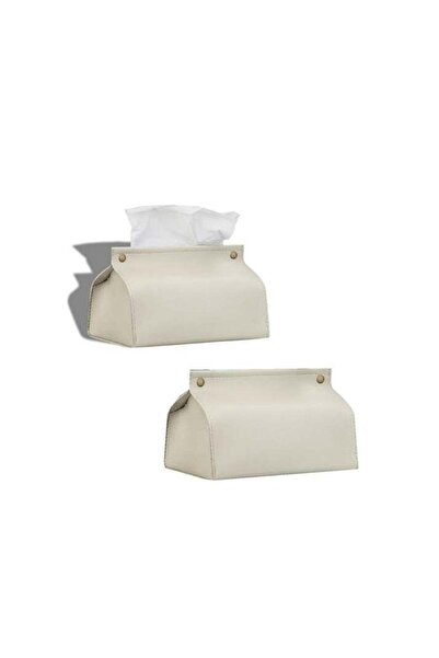 Generic Tissue Box Cover Holder,Leather Rectangular Tissue Box Cover Holder O...