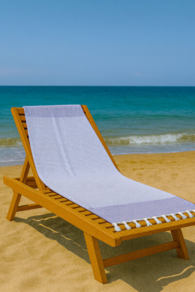 LUNGA VİTA Hürrem 100% Cotton Peshtemal 90X170 Large Size Beach Towel Bath Towel