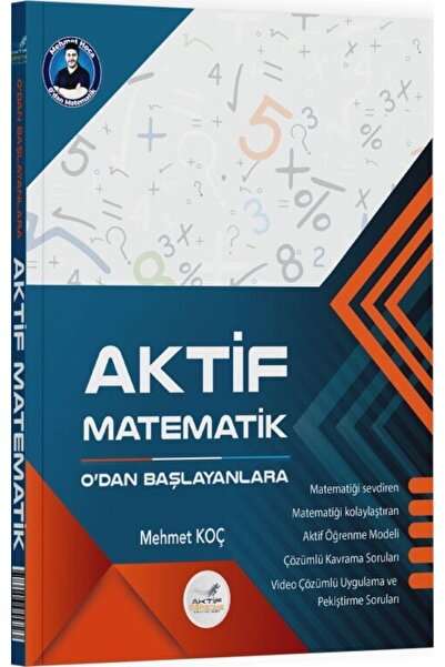 Ankara Kitap Merkezi Aktif Matematik 0 dan Başlayanlara Aktif Öğrenme Yayınları