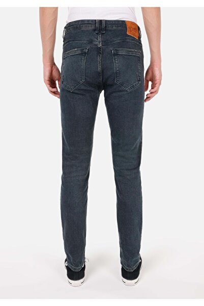 Colin's Slim Fit Düşük Bel Dar Paça Erkek Yeşil Jean Pantolon