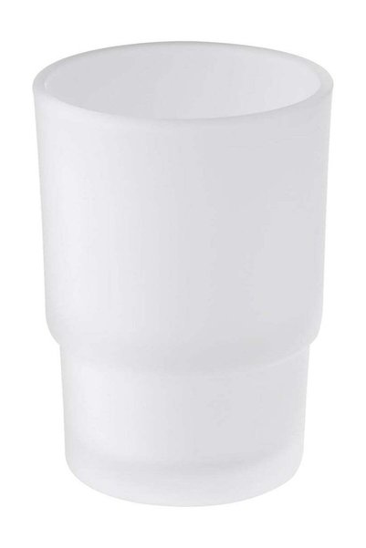 Generic Premium Frosted Glass Tumbler Versatile Bathroom and Drinkware Essential