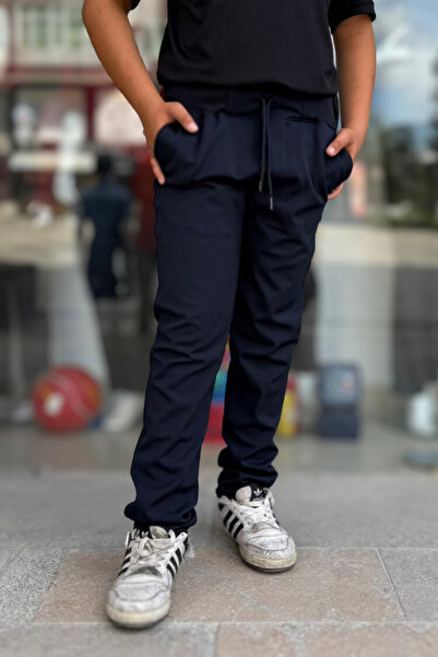 BARLİZ Детски панталони с регулируема еластична талия за училище