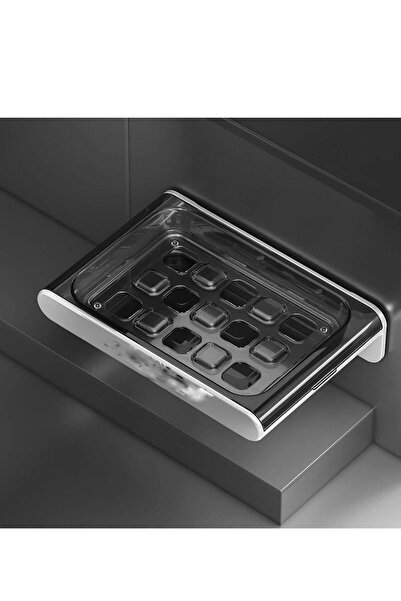 Generic SYOSI Soap Dish with Draining Tray -Soap Holder for Shower Wall, Hanging Soap Dish for Shower, Wall