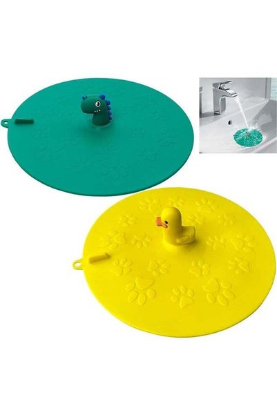 Generic 2Pcs Bathtub Stoppers, Universal Silicone Bathtub Stopper, Kitchen Si...