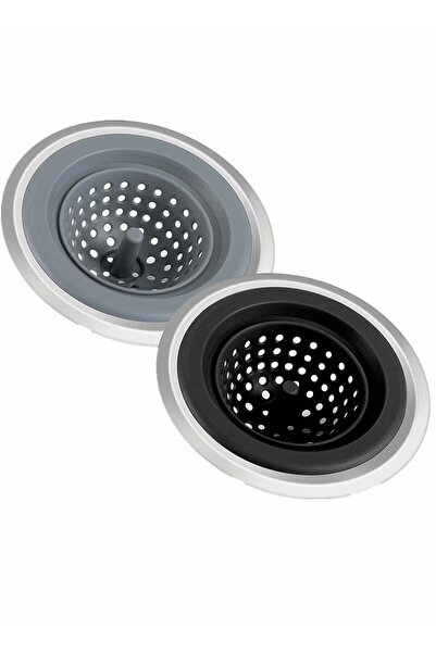 Generic KASTWAVE 2 Pack, Kitchen Sink Strainer Silicone Sink Stopper for Kitchen Sink 4.5'' Kitchen Sink Se