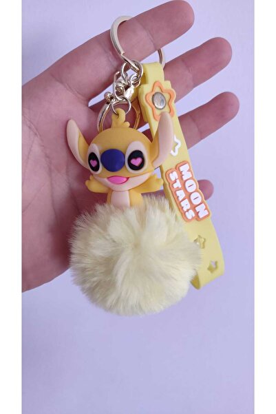 FAMEMUS ACCESSORY سلسلة مفاتيح وحقيبة إكسسوارات من السيليكون الفاخر من ستيتش