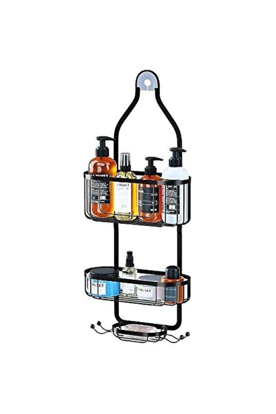 Generic Bathroom Hanging Shower Organizer, Over Head Shower Caddy Basket with...