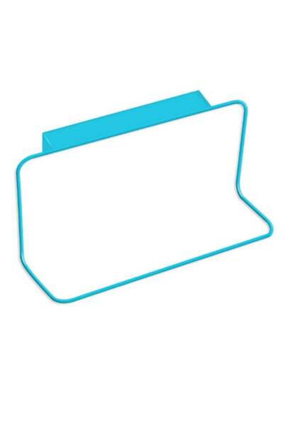 Generic Multi-Purpose Kitchen Towel Hanger Rack Blue 19cm