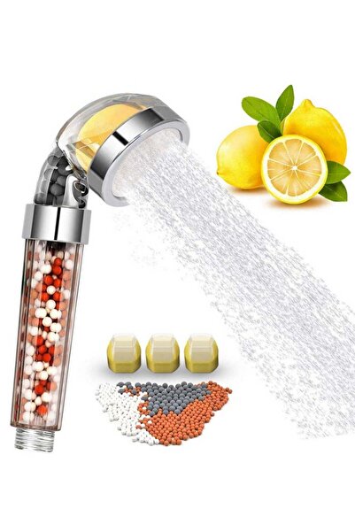 Generic Vitamin C Filter Shower Head with 3 Replacement Balms High Pressure H...
