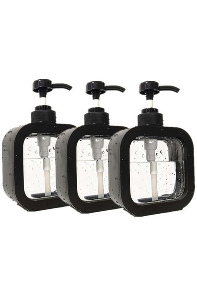 Generic 3pcs Hand Soap Dispenser Bathroom, Modern Dish Soap Dispenser for Kit...
