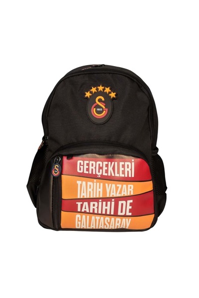 Galatasaray Me Bag Black 5-Star Licensed Bag.