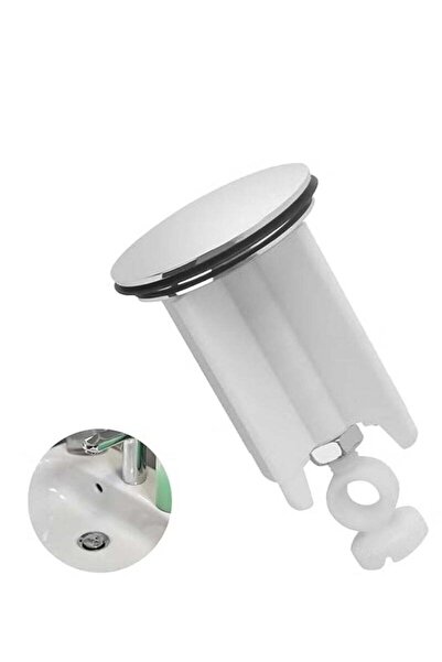 Generic Universal Sink Plug, 40mm Bathroom Basin Sink Plug Replacement Drain ...