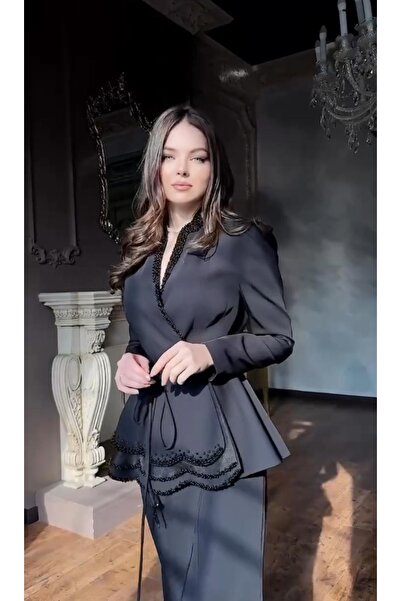 MODA Yeni sezon özel tasarım taş işlemli zarif mühteşem uzun elbise dikkat dar kalıp bir beden büyük alın