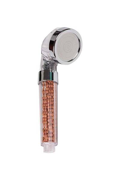 Generic High Pressure Shower Head Silver 3.14inch