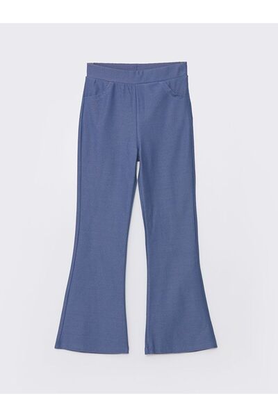 LC Waikiki LCW Παιδικό κολάν με ελαστική μέση ισπανικό πόδι για κορίτσια