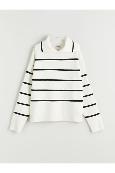 LC Waikiki Polo Neck Girl's Knitwear Sweater