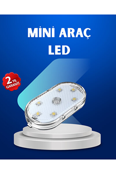AyrStore 7 Renk Modlu Dokunmatik Sensörlü Mini LED Araç İçi Lamba
