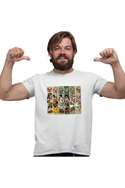 OEM Tricou Barbati Mickey Mouse I Love Africa