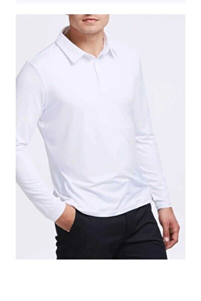 NÜANS MODA تي شيرت مدرسي من القطن برقبة بولو