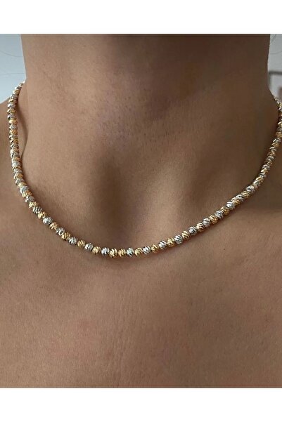 GİS JEWELRY قلادة دوريكا مزدوجة اللون