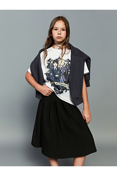 LC Waikiki LCW Kids Основна плисирана пола за момичета