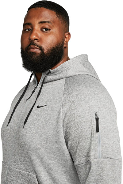 Nike Φούτερ με κουκούλα Therma-Fit με φερμουάρ - DQ4830-063