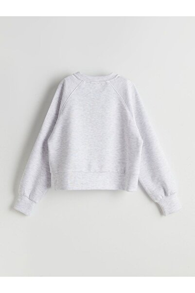 LC Waikiki Lcw Kids Crew Neck Printed Girls' Sweatshirt