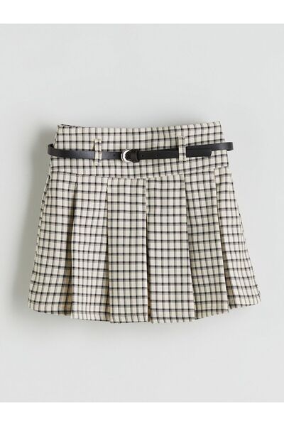 LC Waikiki Lcw Kids Pleated Girls' Shorts Skirt
