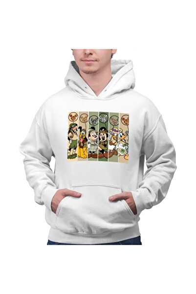 OEM Ανδρικό Φούτερ Mickey Mouse I Love Africa