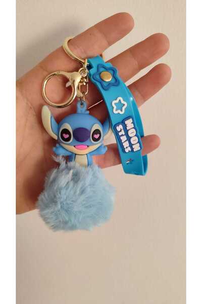 FAMEMUS ACCESSORY سلسلة مفاتيح وحقيبة إكسسوارات من السيليكون الفاخر من ستيتش