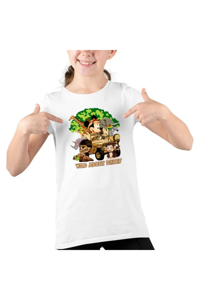 OEM Κοριτσίστικο T-shirt Minnie Wild Disney Safari