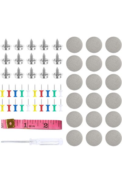 OEM Kit 90 caps for car ceiling repair, compatible with Audi, Opel, BMW, VW, easy to instal