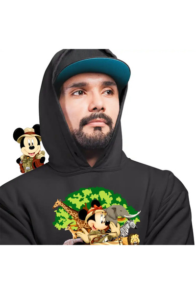 OEM Men's Sweatshirt Minnie Wild Disney Safari