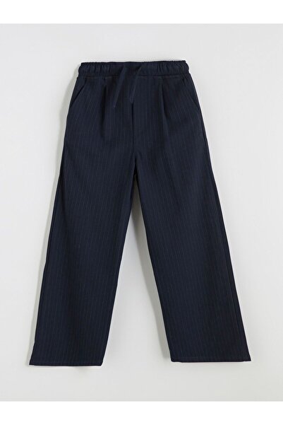 LC Waikiki LCW Kids Beli Lastikli Kız Çocuk Pantolon