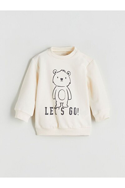 LC Waikiki Printed Baby Boy Sweatshirt and Sweatpants Set of 2