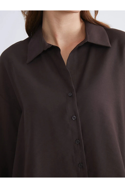 LC Waikiki Oversize Modal Blended Women's Shirt