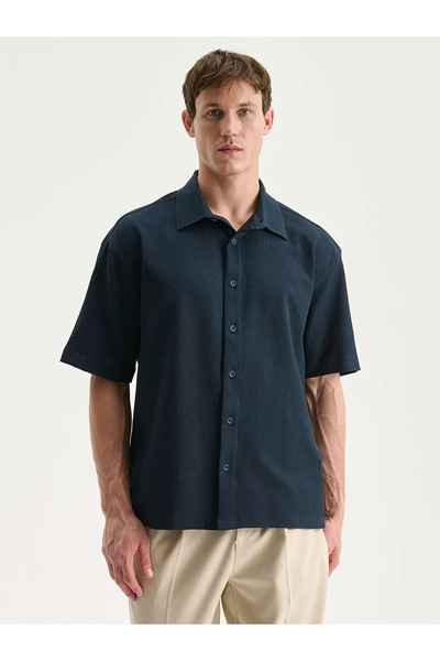 LC Waikiki Comfortable Fit Short Sleeve Men's Shirt