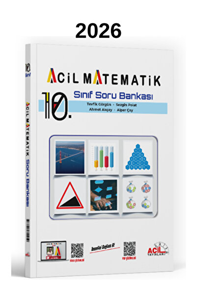 Acil Yayınları 2026 Acil Matematik 10. Sınıf Matematik Soru Bankası