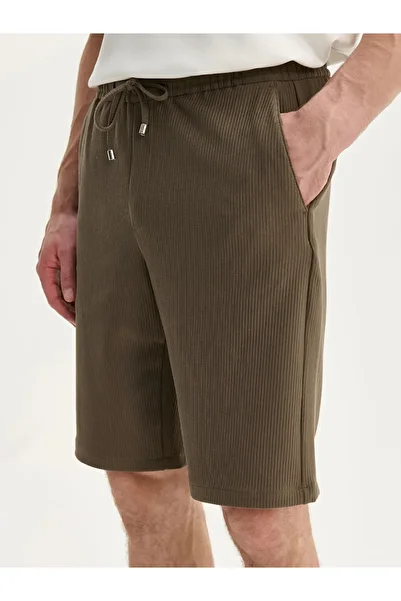 LC Waikiki Standard Mold Linen Look Men's Shorts