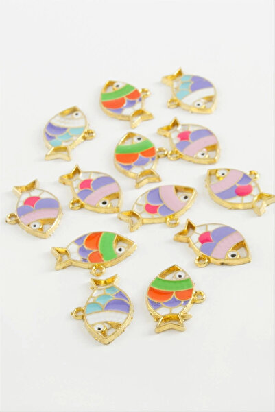 Eco Lounge Fish Single Handle Enamel Bracelet and Pendant Apparatus 1 Piece