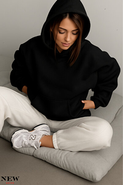 New Shine سويت شيرت بقلنسوة للجنسين