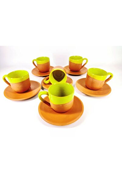 çömlek diyarı Flat Cup Set