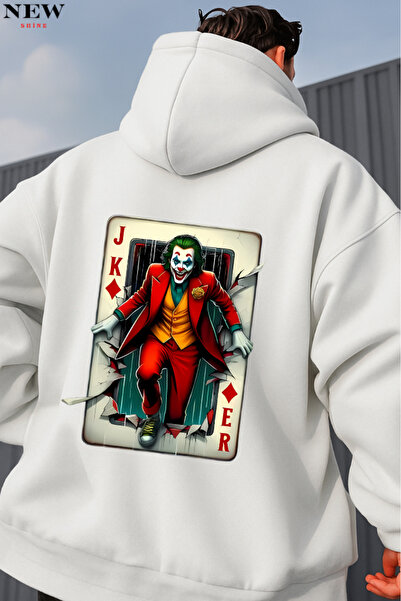 New Shine Φούτερ με στάμπα Joker