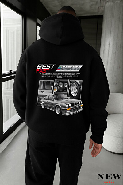 New Shine Car Printed Sweatshirt