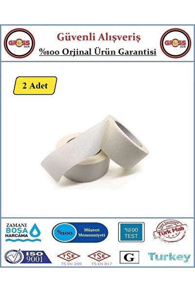 Kağıt Bant - Maskeleme Bandı - En: 48mm - Boy: 20-30 Metre - 2 Adet