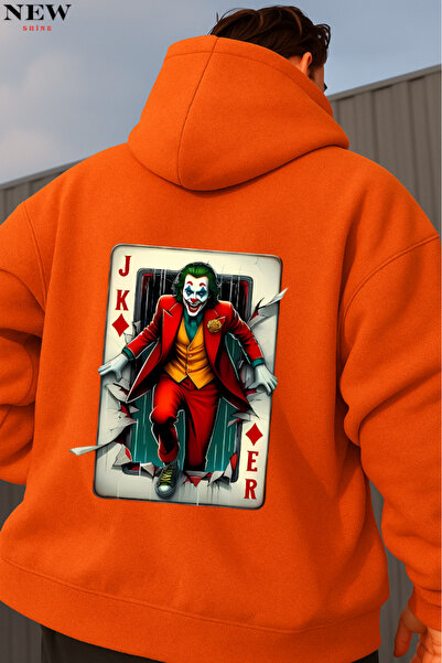 New Shine Φούτερ με στάμπα Joker